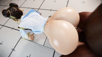 Street Fighter Hentai - Chun-Li gets fucked by Horse Guy with No Watermark (Rekin3D)