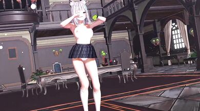 The Sand Wolf Shiroko and Comet Honeymoon have a passionate encounter in the desert as they explore each others bodies