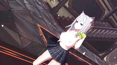 The Sand Wolf Shiroko and Comet Honeymoon have a passionate encounter in the desert as they explore each others bodies