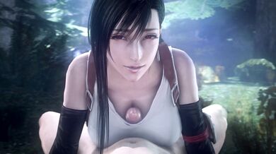 Tight Tifa in Extra-Long Action with Noname55