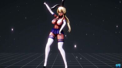 Hentai MV: Shimakazes Adult Onegai Darling [MMD R15]