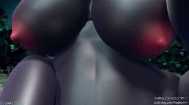 A hot horny hornet takes it all in one smooth sting