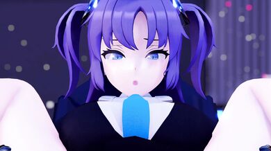 Lost in the Forest, Yuka (Blue Archive) is Taken by a Hungry Bear [JguRh] [4K]