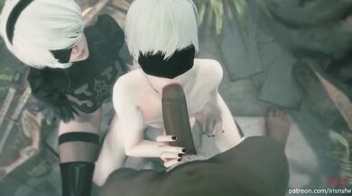 The Naughty Maid and the Dominant Butler (18 )