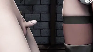The Naughty Maid and the Dominant Butler (18 )