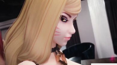 Two hot girls, One Horny Night