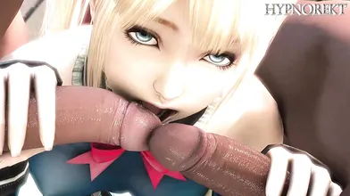 Mommy Marie Rose gets double hypno blowjob from her son and his friend [hypnorekt]