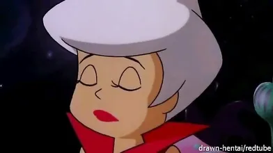 Sexual Encounter with Judy Jetson and a Blue Stranger in Drawing Hentai World