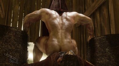 The Pyramid Head Rides The Hillbilly - A Hentai Porn Video