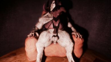 Ravishing Red Fox Gives a Royal Blowjob in the Forest!