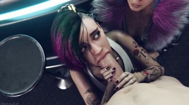 Judy Alvarez attempts to deep throat a massive cock in Madruga 3D