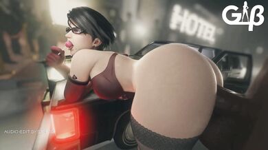 Bayonetta gets caught in a paparazzi party, but its the farting edit that really steals the show!