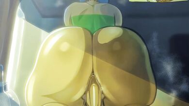 Marge Simpson gets down and dirty in the wild west with her trusty steed, Cowgirl