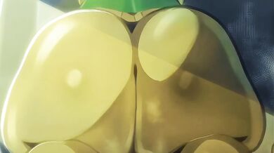 Marge Simpson gets down and dirty in the wild west with her trusty steed, Cowgirl