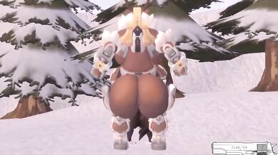 orisa reno stumbles upon a sexy lost loona