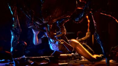 Taras Erotic Adventure in the Dungeon with Two Perverted Goblins