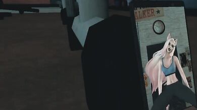 K/DA Ahri Face Fuck In The Gym