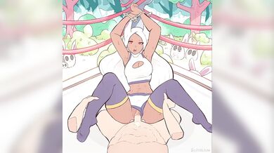 Watch as Mirko is tied up and left defenseless by his captors in this intense hentai video!