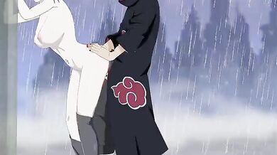A hot and steamy love making session with Konan and her sexy pet, Pain!