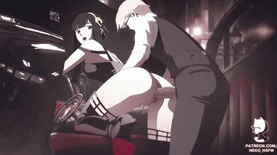 Yor the untamed beast and Briar, the young bride to be, consummate their marriage in the wildest way imaginable