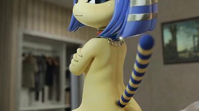 Marrubi and Kitty have a steamy grind session in the bedroom