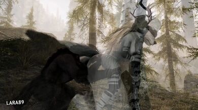 Sexy Elf Lady Gets Fucked by Undead Priest in Skyrims Bloodbowl Inn