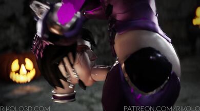 Rikolo, the sexy Halloween Pharah!