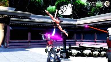 Valiant Female Warriors Battle Against Brawny Soldiers in an Epic Sexual Showdown!