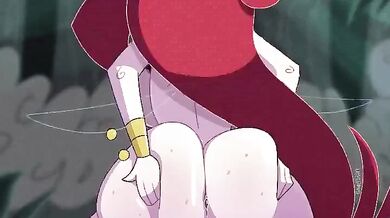 Unleashing her Sexual Desires on the Goblins in the Forest!