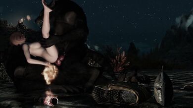 Male Dwarf Gets Roughed Up By Giantess (Hentai)