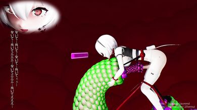 I cant believe I watched the entire video of Jax from MMD being fucked by tentacles in a self-pleasuring act It was so freaking hot!