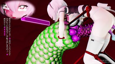 I cant believe I watched the entire video of Jax from MMD being fucked by tentacles in a self-pleasuring act It was so freaking hot!