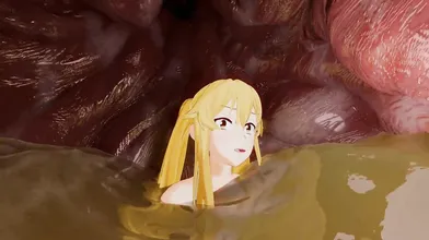 BustedCheerleaderHungryForBigCocks: Oral Vore by EmbraceMMD (Tier 3)