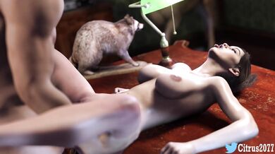 Claire is always left behind in Sherrys hot sex adventures