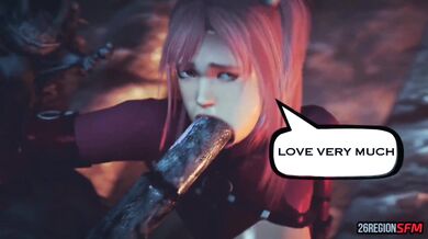 The Monster of the Cum Quiver, Honoka Takes on Two Huge Cocks in One Night [SFM]