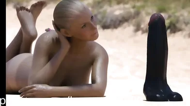 On the Beach Cumshot Pics by LayerOne1000: A Hentai Movie