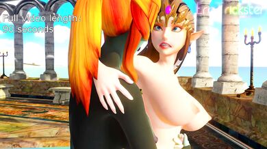 The Legend of Zelda: Midna and Links Erotic Adventure in Hyrule Castle