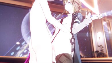 Sexualized Kafka meets Honkai Star Rail: Megaeras Fetishistic Outfit 2 Ride!