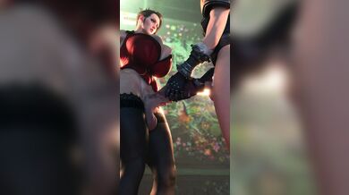 Cloud vs Scarlet Cockplay {Loud Hydea}{Cum}