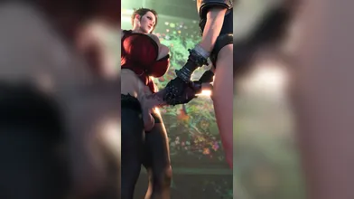 Cloud vs Scarlet Cockplay {Loud Hydea}{Cum}