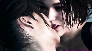 Girlfriends in the Blender: A Lesbian Love Story in SFM and PMV, with HMV Scenes of Passion