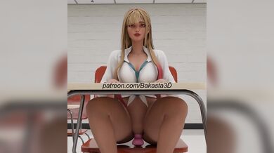 Marin Kitagawa takes on the dildo, dressed up as a darling