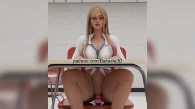 Marin Kitagawa takes on the dildo, dressed up as a darling