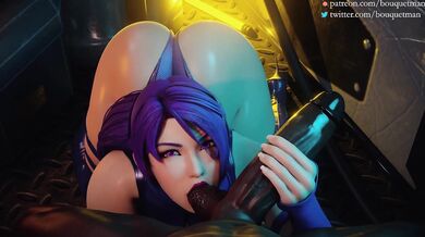 Psylocke Gives 18 Hardcore Hentai Inspection to Bouquetman, the New X-Force Candidate!