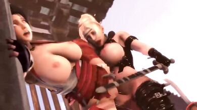 MILF Rachel Gives a Hairy Nipple Suck to the Mystical Momiji by BlackjrXIII