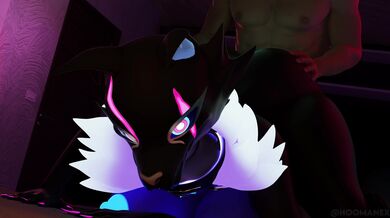 Airborne Adulteress Above the City Streets