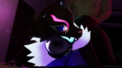 Airborne Adulteress Above the City Streets