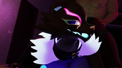 Airborne Adulteress Above the City Streets