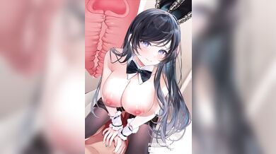 Riding the Macho Cock of a Huge Dildo