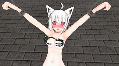 Miku and friends caught for gentlemen!